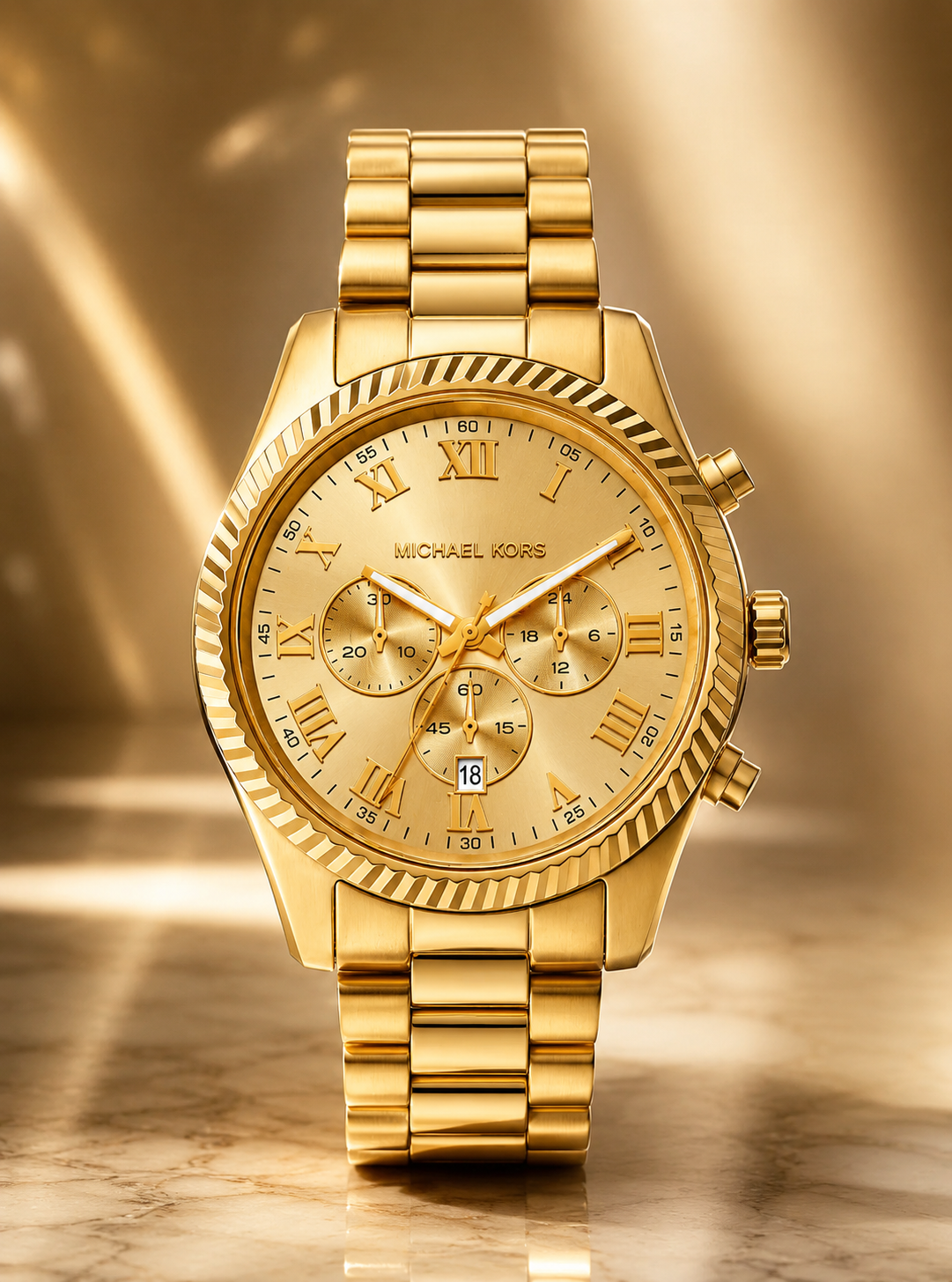 Gold Statement Chronograph